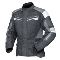 Dririder Apex 4 Airflow Black/White/Grey Road Jacket 