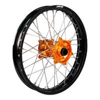 States MX Rear Wheel 19 x 2.15 KTM SX/SX-F ('02-18) - Black/Orange