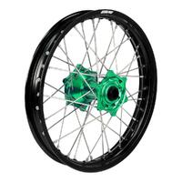 States MX Rear Wheel 19 x 2.15 Kawasaki KX250F/450F - Black/Green