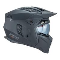 Nitro NZ302 Commando Modular Helmet - Matt Black