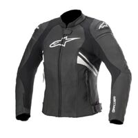 Alpinestars GP Plus R V3 Airflow Leather Ladies Jacket - Black/White