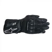 Alpinestars Stella SP-8 V2 Leather Ladies Gloves Black/Grey