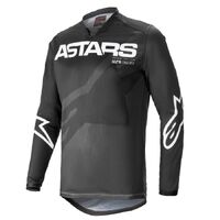Alpinestars 2021 Racer Braap MX Jersey - Black/Anthracite/White