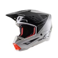 Alpinestars SM5 Rayon Helmet ECE - Matt Gray Blue
