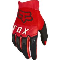 Fox 2022 Dirtpaw Gloves - Fluro Red