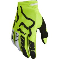 Fox 2022 180 Skew Gloves - Fluro Yellow