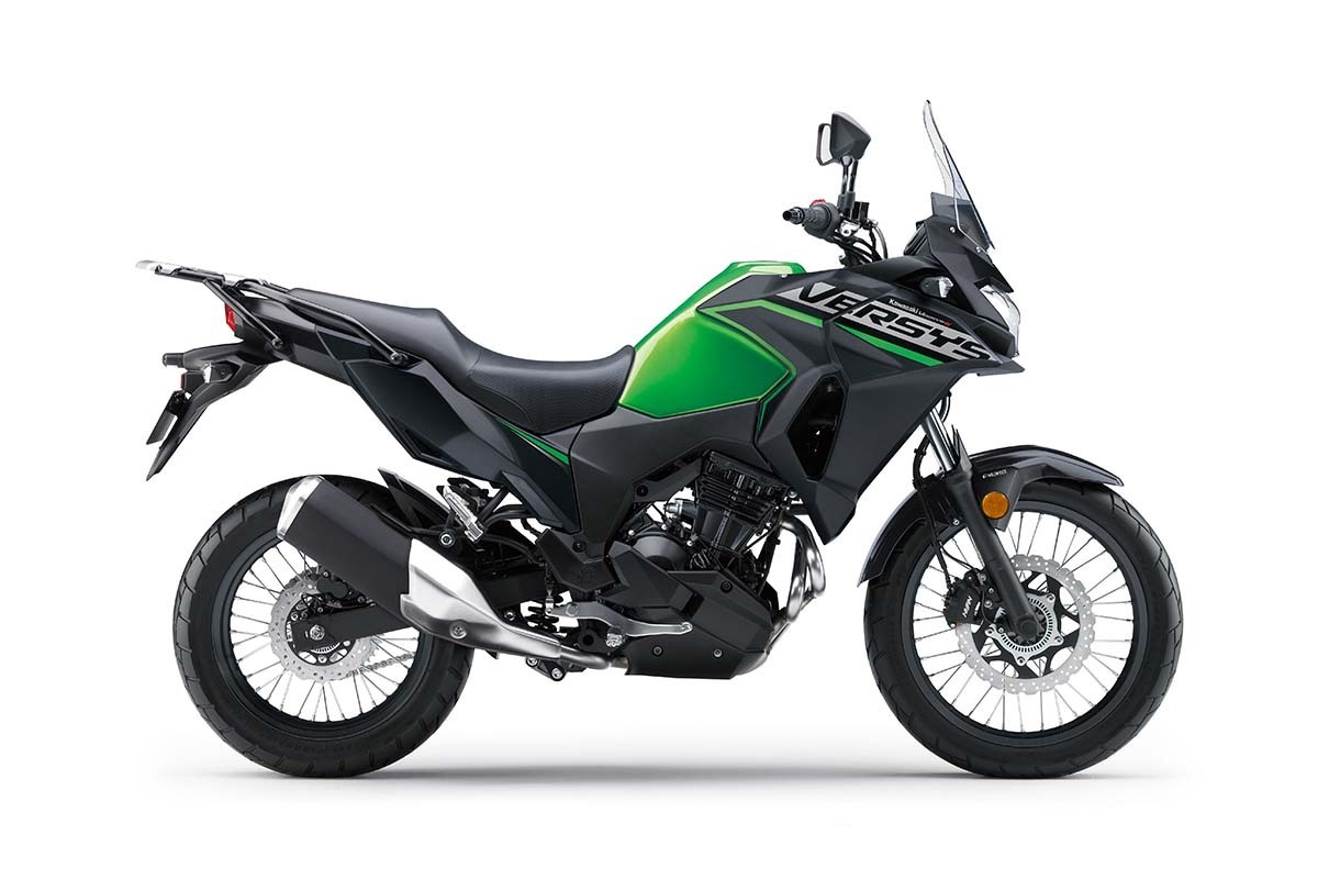 Versys-X 300 (LAMS) (MY22) - Candy Lime Green / Metallic Spark Black