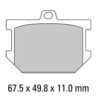 Ferodo FDB177P Disc Pad Set (2 pc) - Platinum Carbon Grip - Non-Sint.