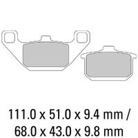 Ferodo FDB339ST Disc Pad Set (2 pc) - Sinter Grip ST - Sintered