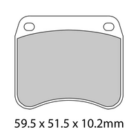 FERODO Disc Pad Set - FDB342 CPRO Ceramic Grip Race Compound - Non Sintered