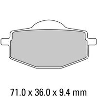 FERODO Disc Pad Set - FDB383 P Platinum Non Sintered Compound