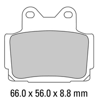 FERODO Disc Pad Set - FDB386 P Platinum Non Sintered Compound