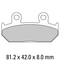 FERODO Disc Pad Set - FDB462 P Platinum Non Sintered Compound
