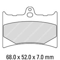 Ferodo FDB498P Disc Pad Set (2 pc) - Platinum Carbon Grip - Non-Sint.