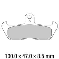 Ferodo FDB499P Disc Pad Set (2 pc) - Platinum Carbon Grip - Non-Sint.