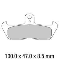 FERODO Disc Pad Set - FDB499 P Platinum Non Sintered Compound