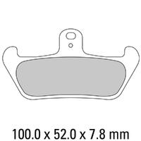 Ferodo FDB529P Disc Pad Set (2 pc) - Platinum Carbon Grip - Non-Sint.