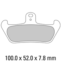 FERODO Disc Pad Set - FDB529 P Platinum Non Sintered Compound