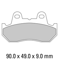 FERODO Disc Pad Set - FDB538 P Platinum Non Sintered Compound
