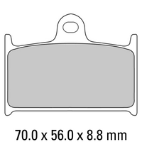 FERODO Disc Pad Set - FDB557 P Platinum Non Sintered Compound