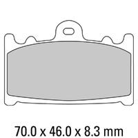 Ferodo FDB574ST Disc Pad Set (2 pc) - Sinter Grip ST - Sintered