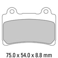 FERODO Disc Pad Set - FDB662 P Platinum Non Sintered Compound