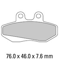 Ferodo FDB706P Disc Pad Set (2 pc) - Platinum Carbon Grip - Non-Sint.