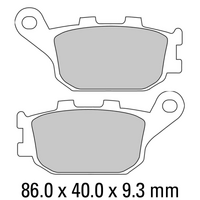 FERODO Disc Pad Set - FDB754 P Platinum Non Sintered Compound