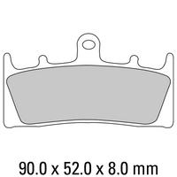 FERODO Disc Pad Set - FDB873 P Platinum Non Sintered Compound