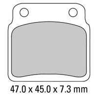 Ferodo FDB2016SG Disc Pad Set (2 pc) - Sinter Grip SG - Sintered