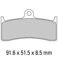 Ferodo FDB2036P Disc Pad Set (2 pc) - Platinum Carbon Grip - Non-Sint.