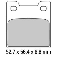 Ferodo FDB2058P Disc Pad Set (2 pc) - Platinum Carbon Grip - Non-Sint.