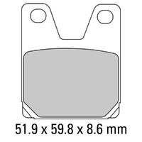 Ferodo FDB2084P Disc Pad Set (2 pc) - Platinum Carbon Grip - Non-Sint.