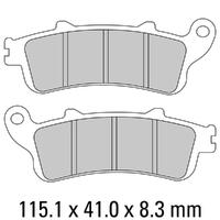Ferodo FDB2098P Disc Pad Set (2 pc) - Platinum Carbon Grip - Non-Sint.
