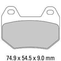 Ferodo FDB2102P Disc Pad Set (2 pc) - Platinum Carbon Grip - Non-Sint.