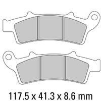 Ferodo FDB2105EF Disc Pad Set (2 pc) - ECO Friction Carbon Grip - Non-Sint.