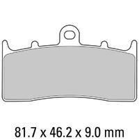 Ferodo FDB2124P Disc Pad Set (2 pc) - Platinum Carbon Grip - Non-Sint.