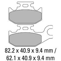 Ferodo FDB2148SG Disc Pad Set (2 pc) - Sinter Grip SG - Sintered