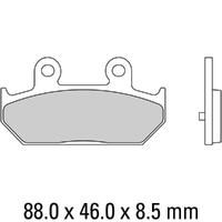 Ferodo FDB2173EF Disc Pad Set (2 pc) - ECO Friction Carbon Grip - Non-Sint.