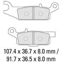 Ferodo FDB2230SG Disc Pad Set (2 pc) - Sinter Grip SG - Sintered