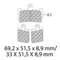Ferodo FDB2259ST Disc Pad Set (4 pc) - Sinter Grip ST - Sintered