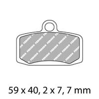 Ferodo FDB2262SG Disc Pad Set (2 pc) - Sinter Grip SG - Sintered