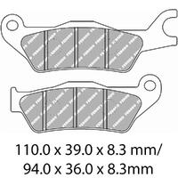 Ferodo FDB2287EF Disc Pad Set (2 pc) - ECO Friction Carbon Grip - Non-Sint.