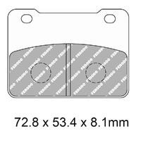 Ferodo FDB2291EF Disc Pad Set (2 pc) - ECO Friction Carbon Grip - Non-Sint.