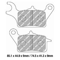 Ferodo FDB2297EF Disc Pad Set (2 pc) - ECO Friction Carbon Grip - Non-Sint.