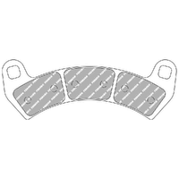 Ferodo FDB2298SG Disc Pad Set (2 pc) - Sinter Grip SG - Sintered