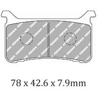 Ferodo FDB2300ST Disc Pad Set (2 pc) - Sinter Grip ST - Sintered