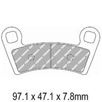 Ferodo FDB2320SG Disc Pad Set (2 pc) - Sinter Grip SG - Sintered