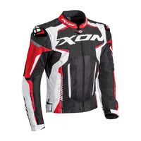 IXON GYRE BLK/WHT/RED - Motorcycle Jacket