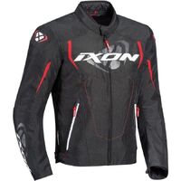 Ixon Cobra Motorcycle Textile Jacket - Black/Red